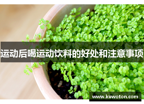 运动后喝运动饮料的好处和注意事项